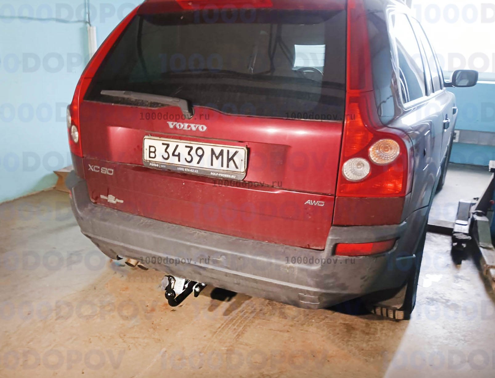 Фаркоп Leader Plus V203-A Volvo XC90 (B) 2006-2014 — рисунок 2