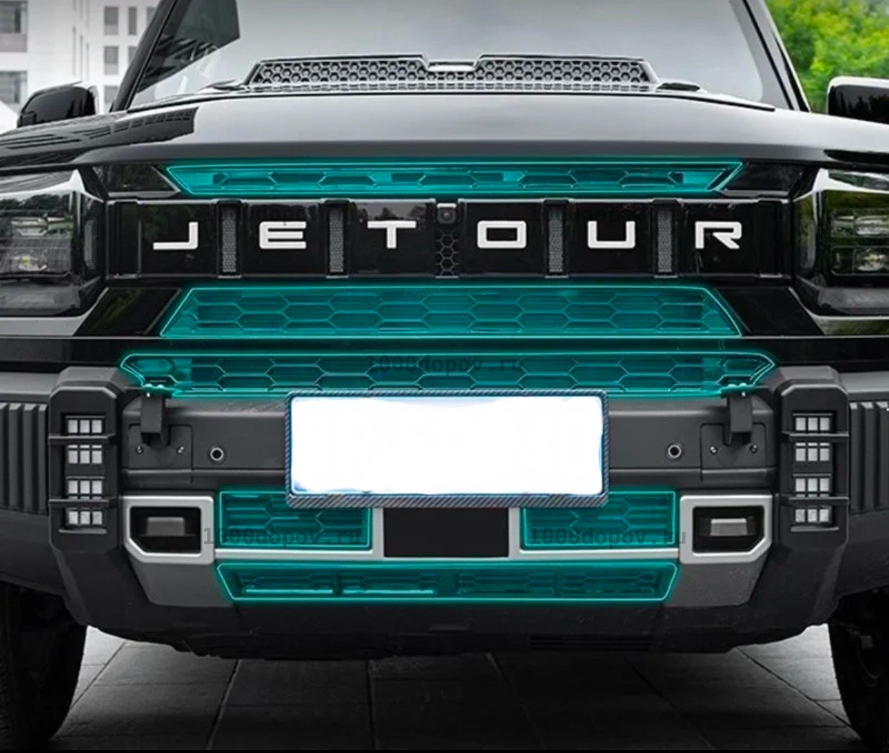 Сетка радиатора на Jetour T2 2023-н.в — рисунок 2