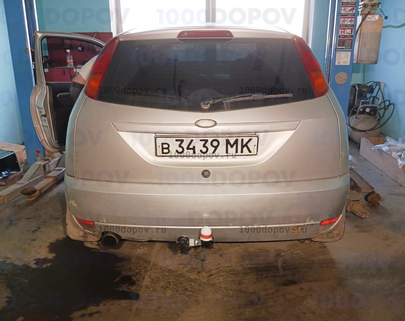 Фаркоп Трейлер 6010 Ford Focus седан, hb 1998-2005 — рисунок 3