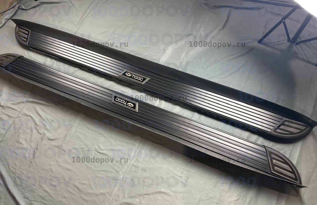 Пороги подножки на Chery Tiggo 9 2023-н.в — рисунок 2