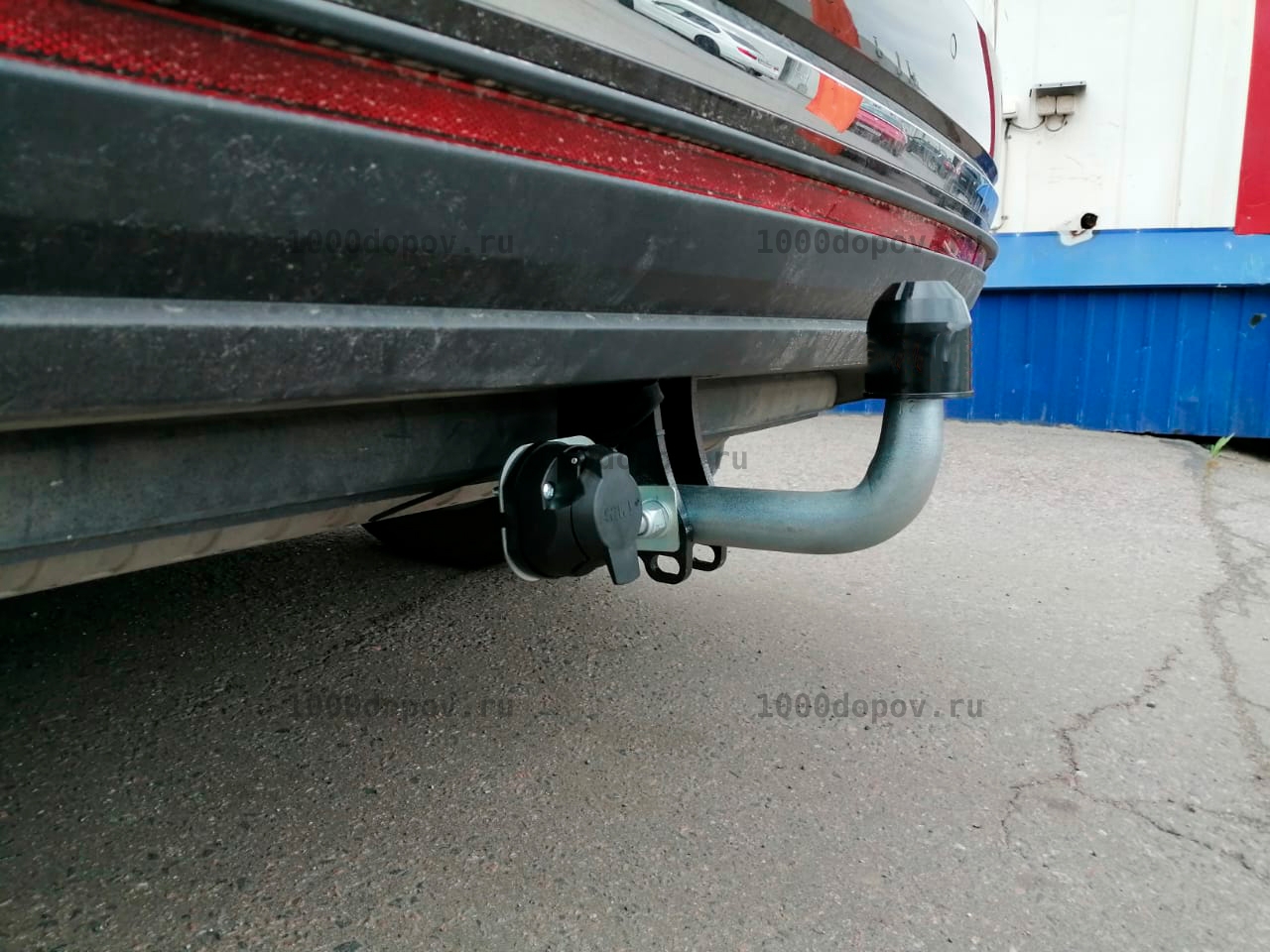 Фаркоп Motodor 92707-A Volkswagen Touareg 2018-н.в. (оцинк. шар) — рисунок 3