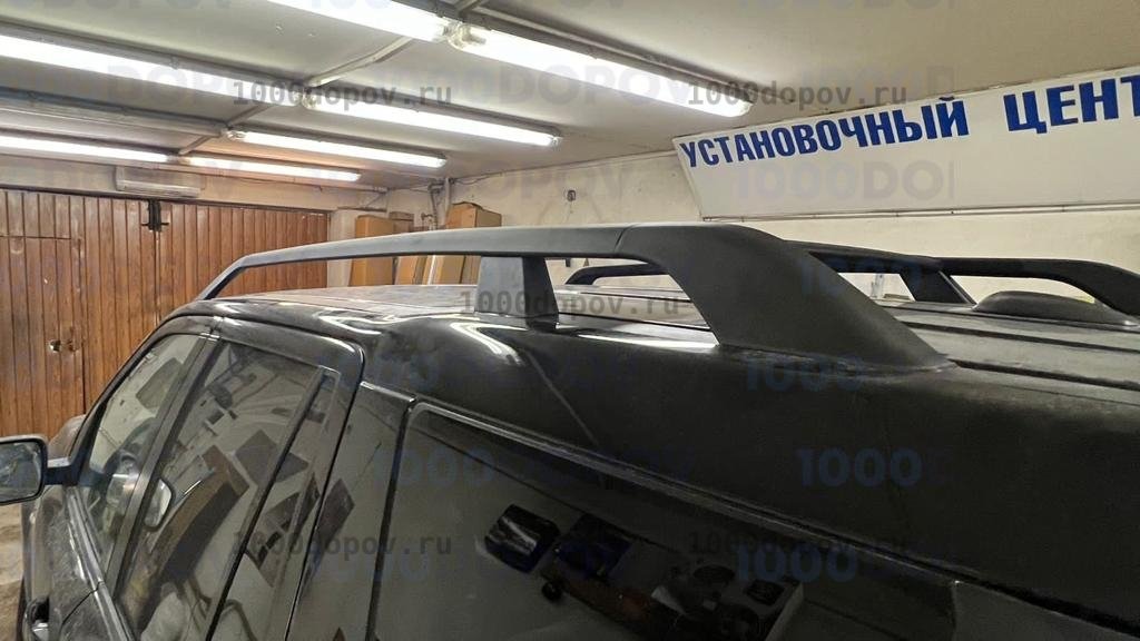 Рейлинги с поперечиной на LAND ROVER Freelander II 2007-н.в. черные — рисунок 7