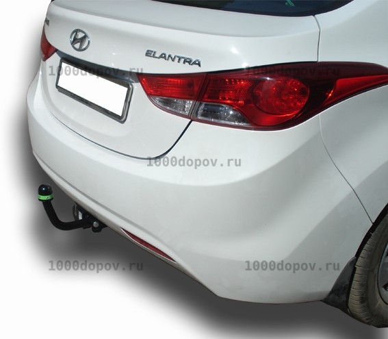 Фаркоп Leader Plus H225-A Hyundai Elantra (MD) 2010-2014 — рисунок 2
