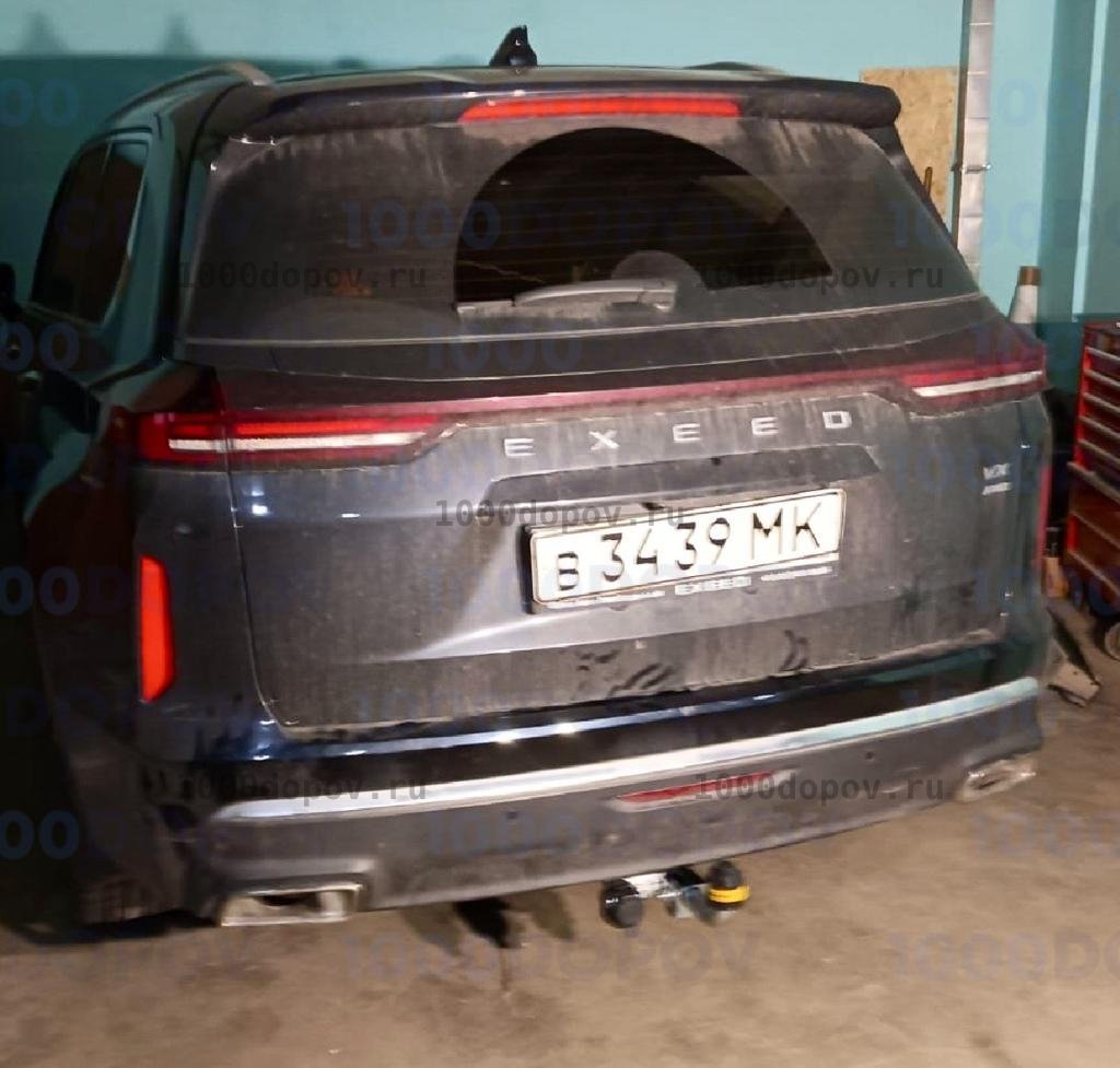 Фаркоп 99008-A Motodor Exeed VX 2021 - н.в. (оцинк. Шар) — рисунок 1