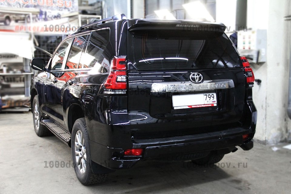 Пороги Toyota Land Cruiser Prado 150 2009-н.в. — рисунок 2