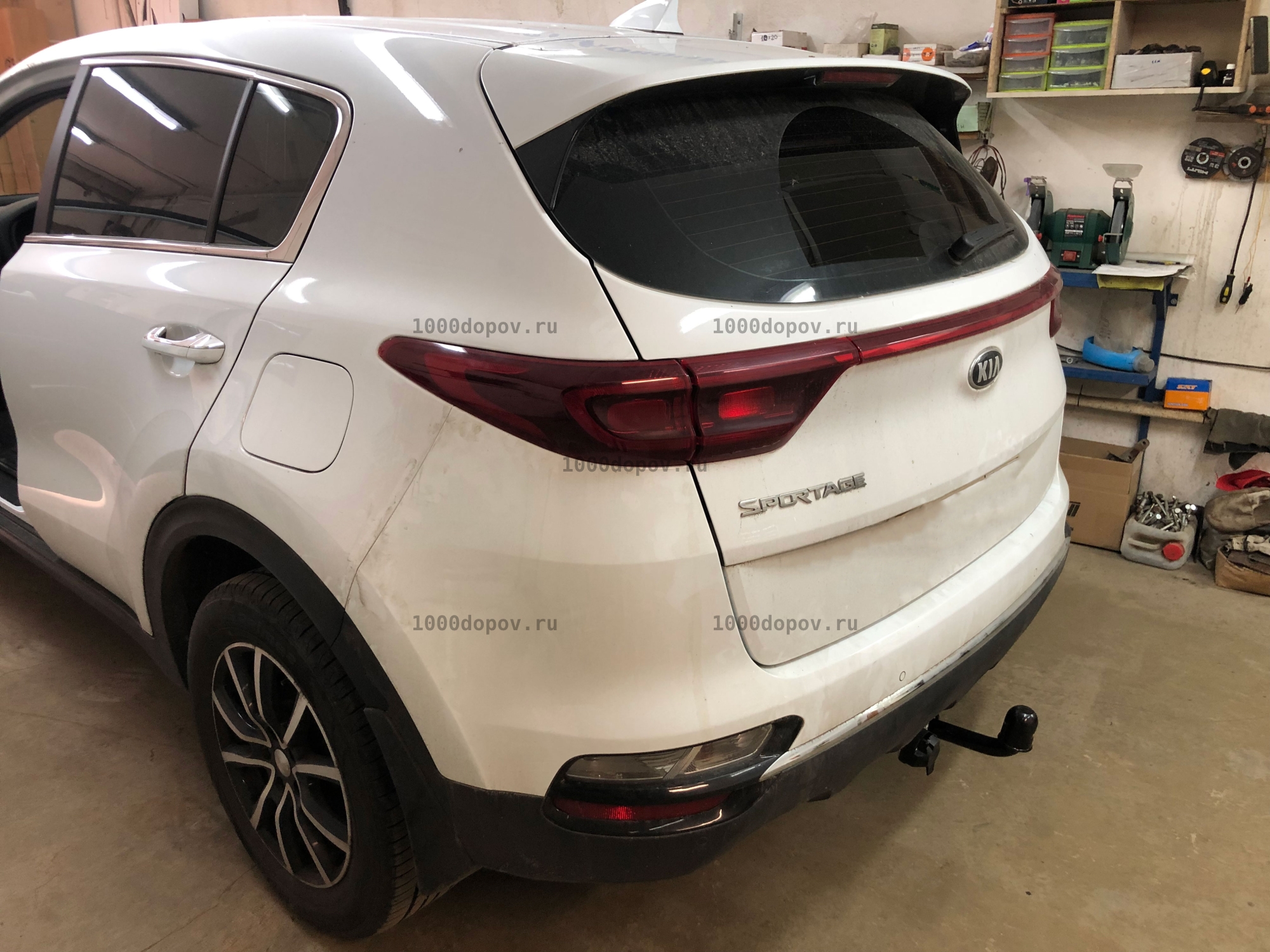 Фаркоп Leader Plus K124-A Kia Sportage 2018-н.в. кроме авто с двигателем 2,4 л — рисунок 4
