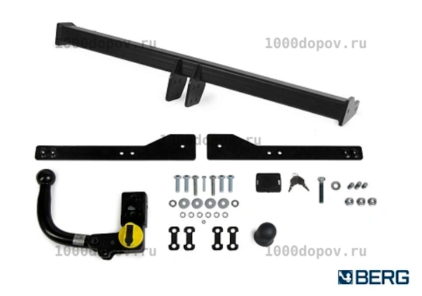 Фаркоп BERG F.5111.003 Skoda Kodiaq 2017-н.в. (быстросъемный) — рисунок 13