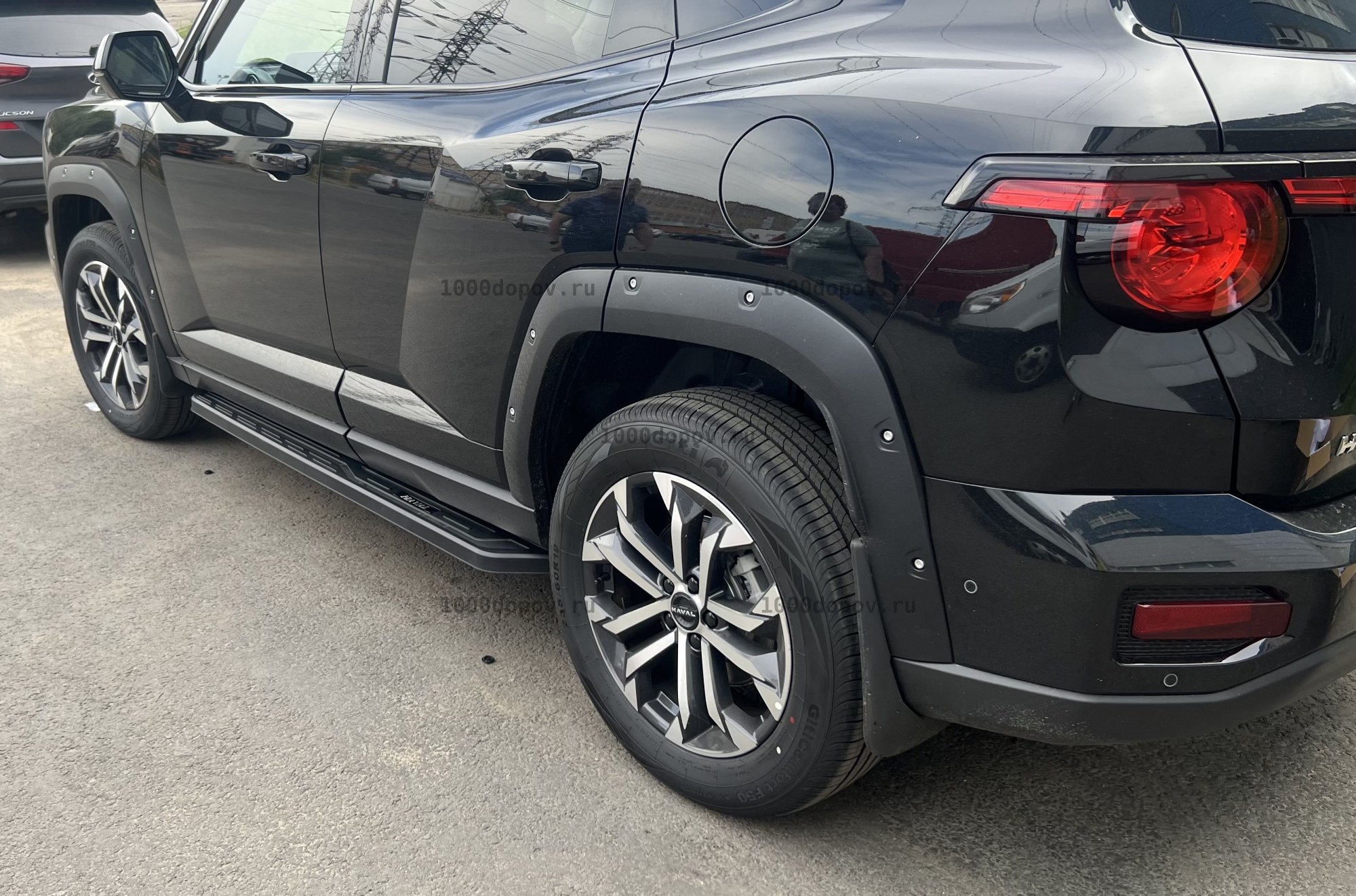 Пороги подножки Haval H7 2024-н.в. — рисунок 12