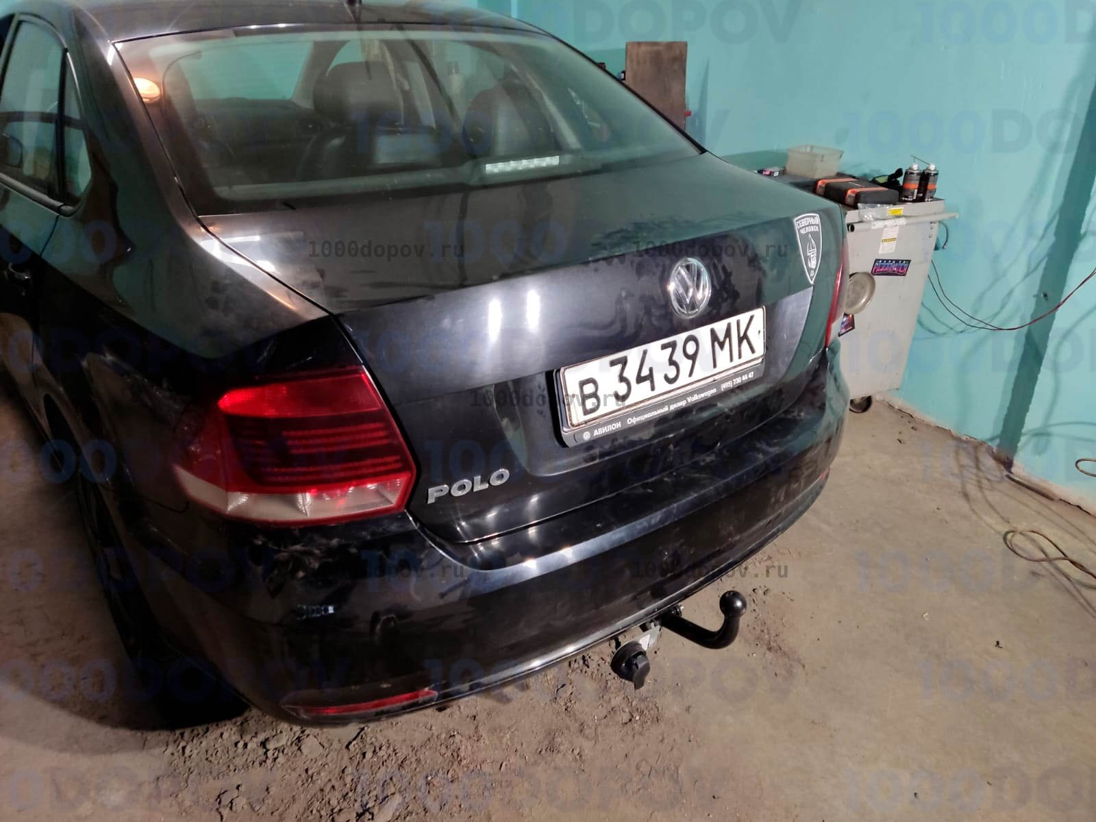 Фаркоп Трейлер 9131 Volkswagen Polo 2010-2020 — рисунок 6