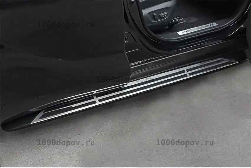 Пороги подножки на Toyota Highlander Xa70 2019-2026 — рисунок 1