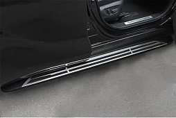 Пороги подножки на Toyota Highlander Xa70 2019-2026
