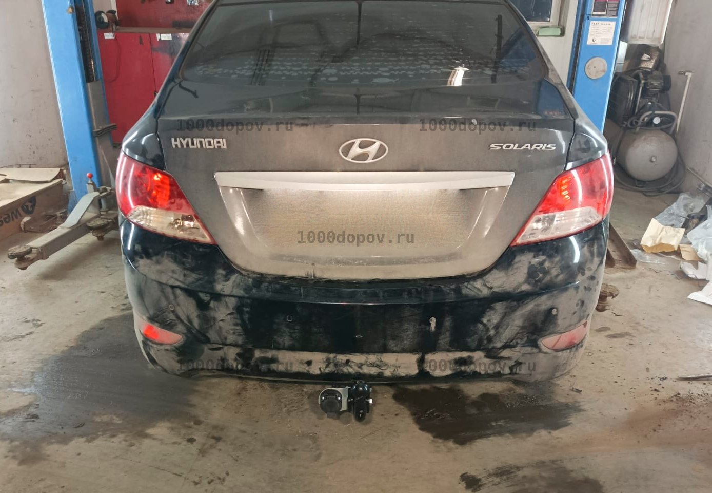 Фаркоп Трейлер 7243 Hyundai Solaris седан, hb 2010-2017 — рисунок 3