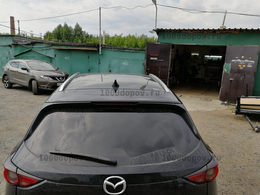 Рейлинги Mazda CX-5 2017-н.в. серебро (кроме китайской версии) — рисунок 14