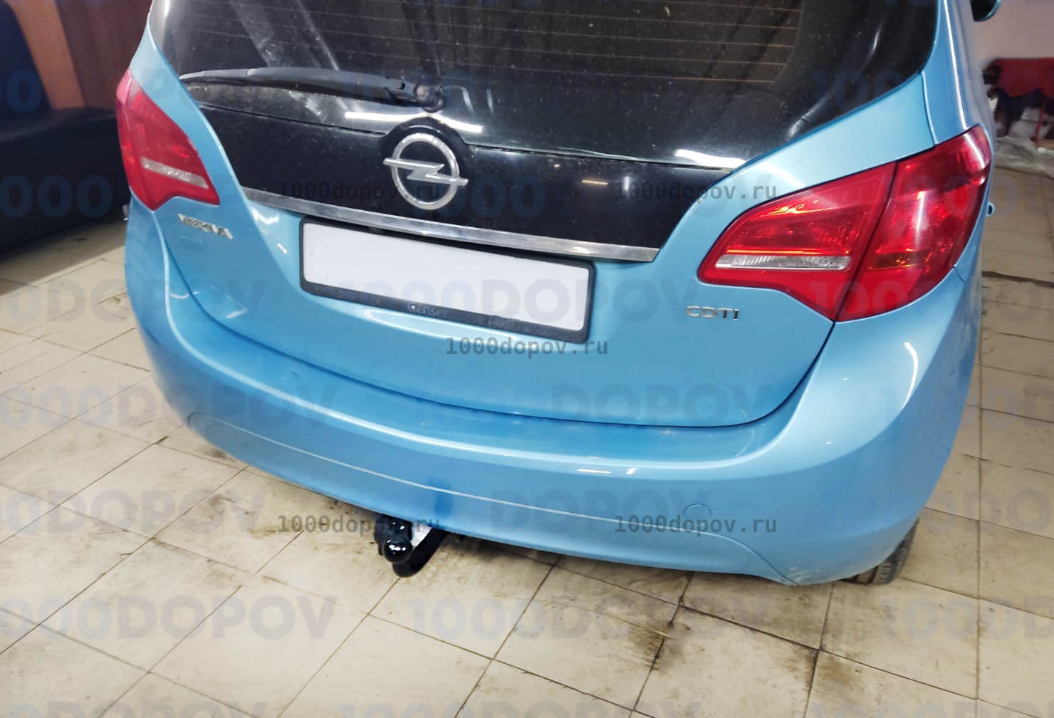 Фаркоп Leader Plus O115-A Opel Meriva 2 (S10) 2010-н.в. — рисунок 1