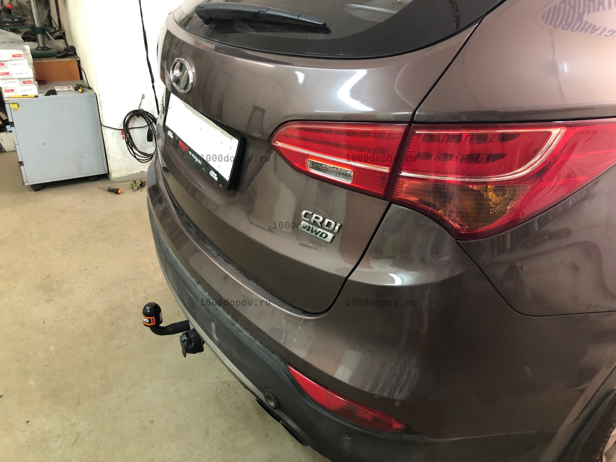 Фаркоп Avtos KI 24 Hyundai Santa Fe 2012-н.в. — рисунок 3