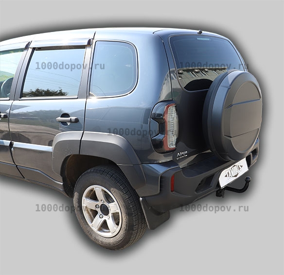 Фаркоп Leader Plus T-VAZ-18A LADA Niva Travel 2021-н.в. — рисунок 6