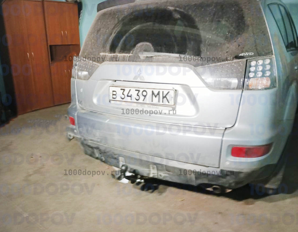 Фаркоп Avtos MI 21 Mitsubishi Outlander XL 2007-2012 — рисунок 9