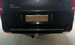 Фаркоп Motodor 91204-А Mercedes V-Class W447 2014-н.в. (оцинк. шар)