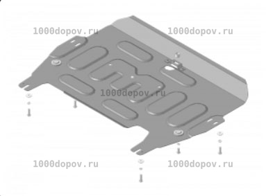 Защита Motodor 73105  Haval H6 Coupe 2017-2020 (Картер, Кпп) — рисунок 1