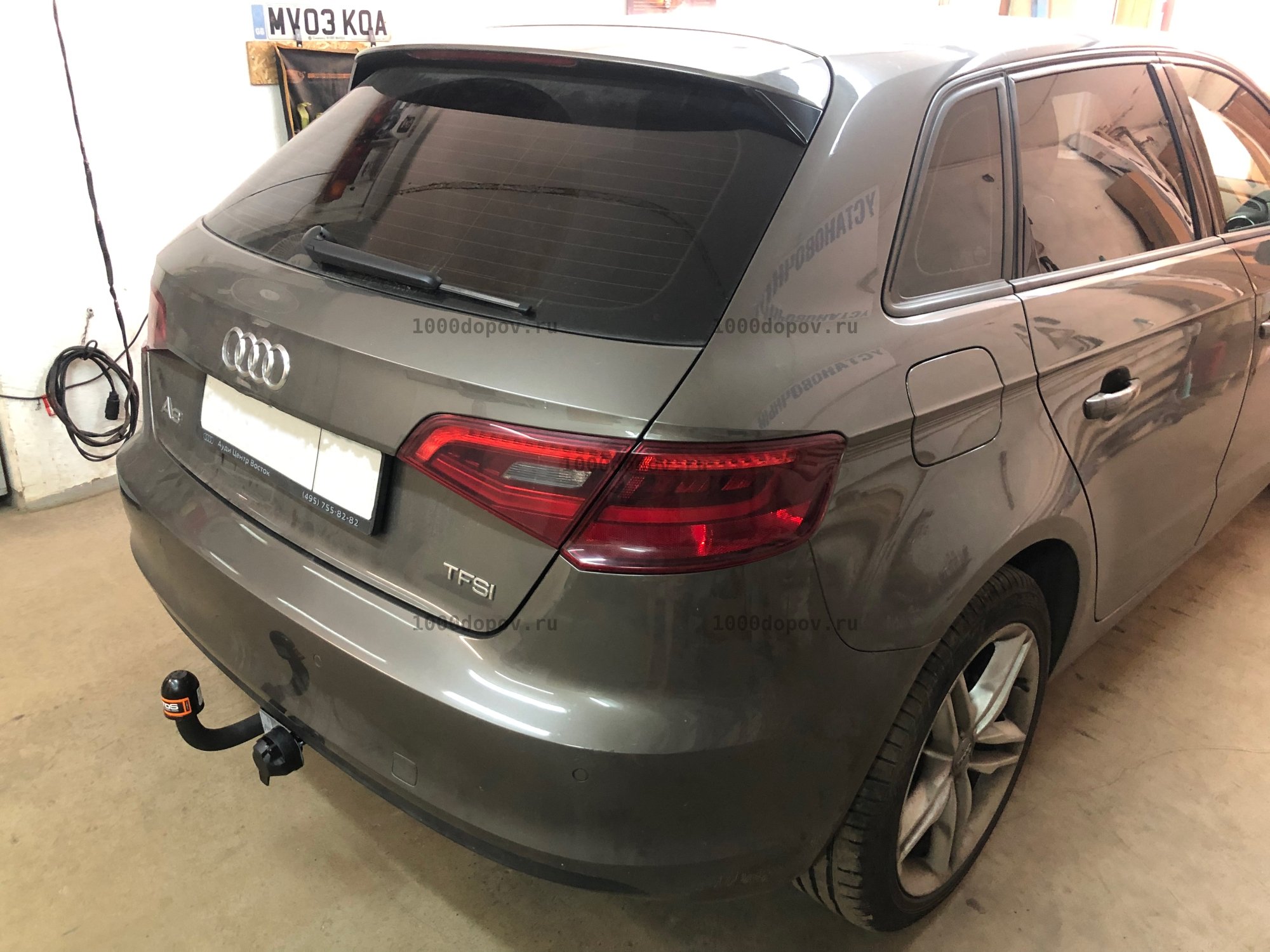 Фаркоп Avtos SK 10 Audi A3 sportback 5dr 2012-2020 — рисунок 7