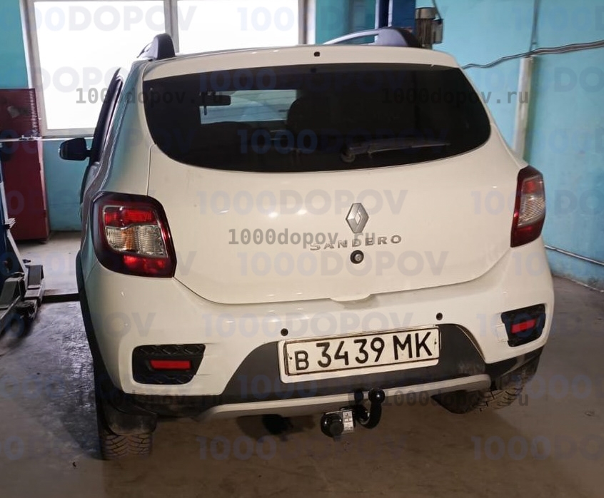 Фаркоп Leader Plus R114-A Renault Logan 2005-2014, 2014-н.в. — рисунок 9