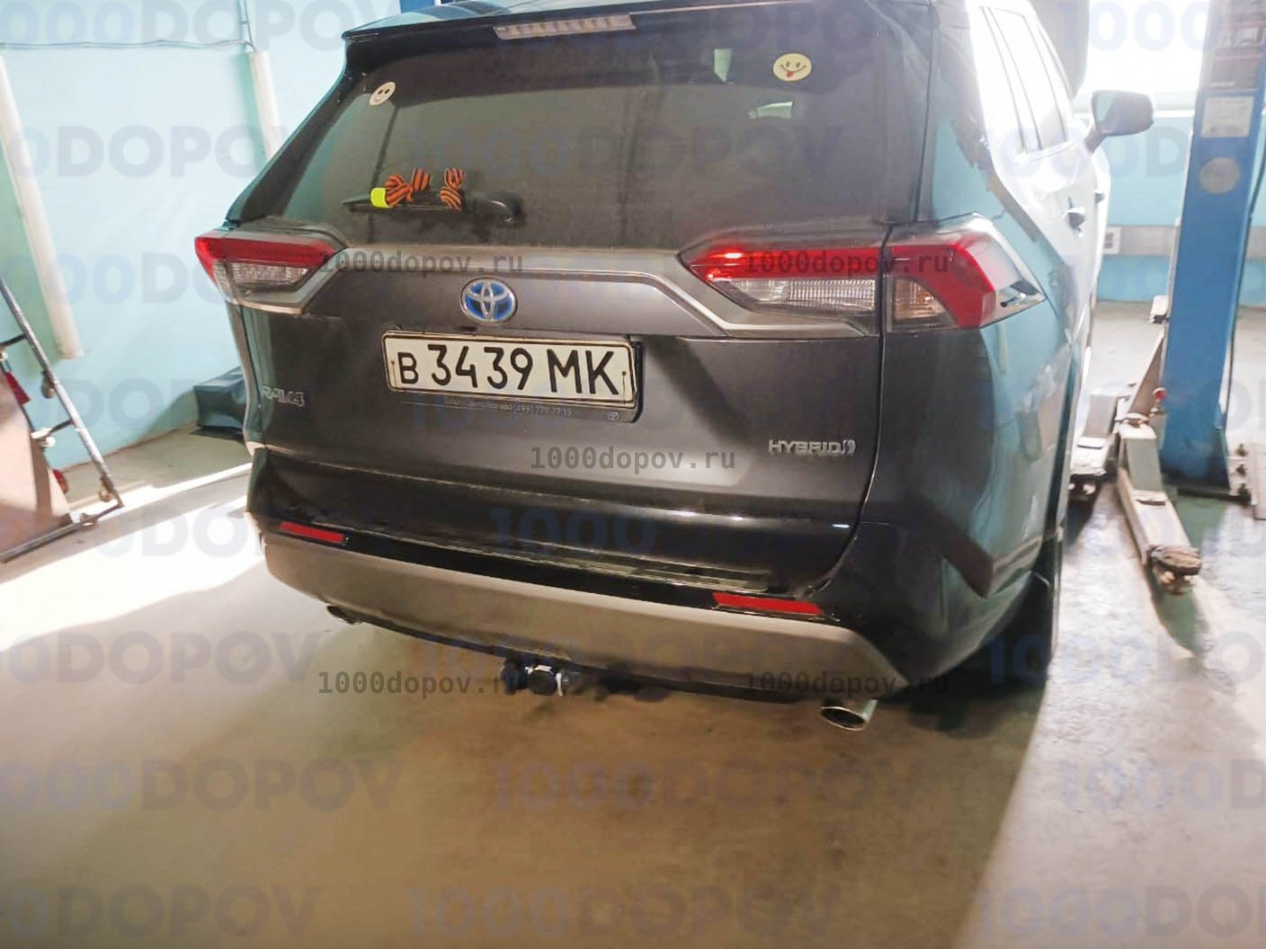 Фаркоп GALIA T072C Toyota RAV4 с 2019- — рисунок 4