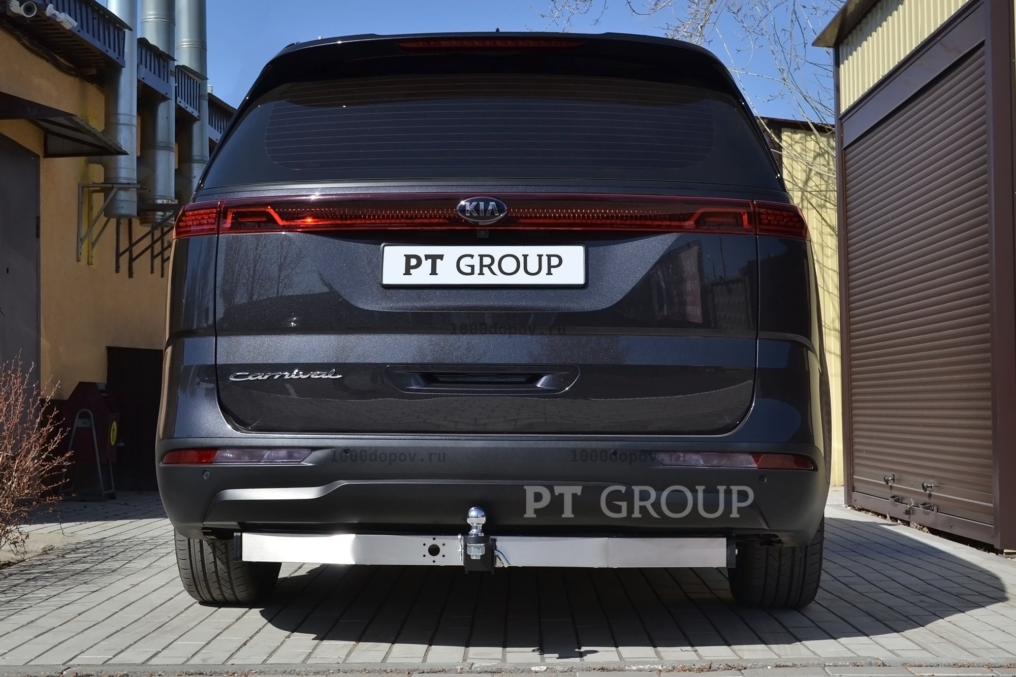 Фаркоп PT Group KCA-20-991124.00 с НЕРЖ накладкой  Kia Carnival 2020-н.в — рисунок 16