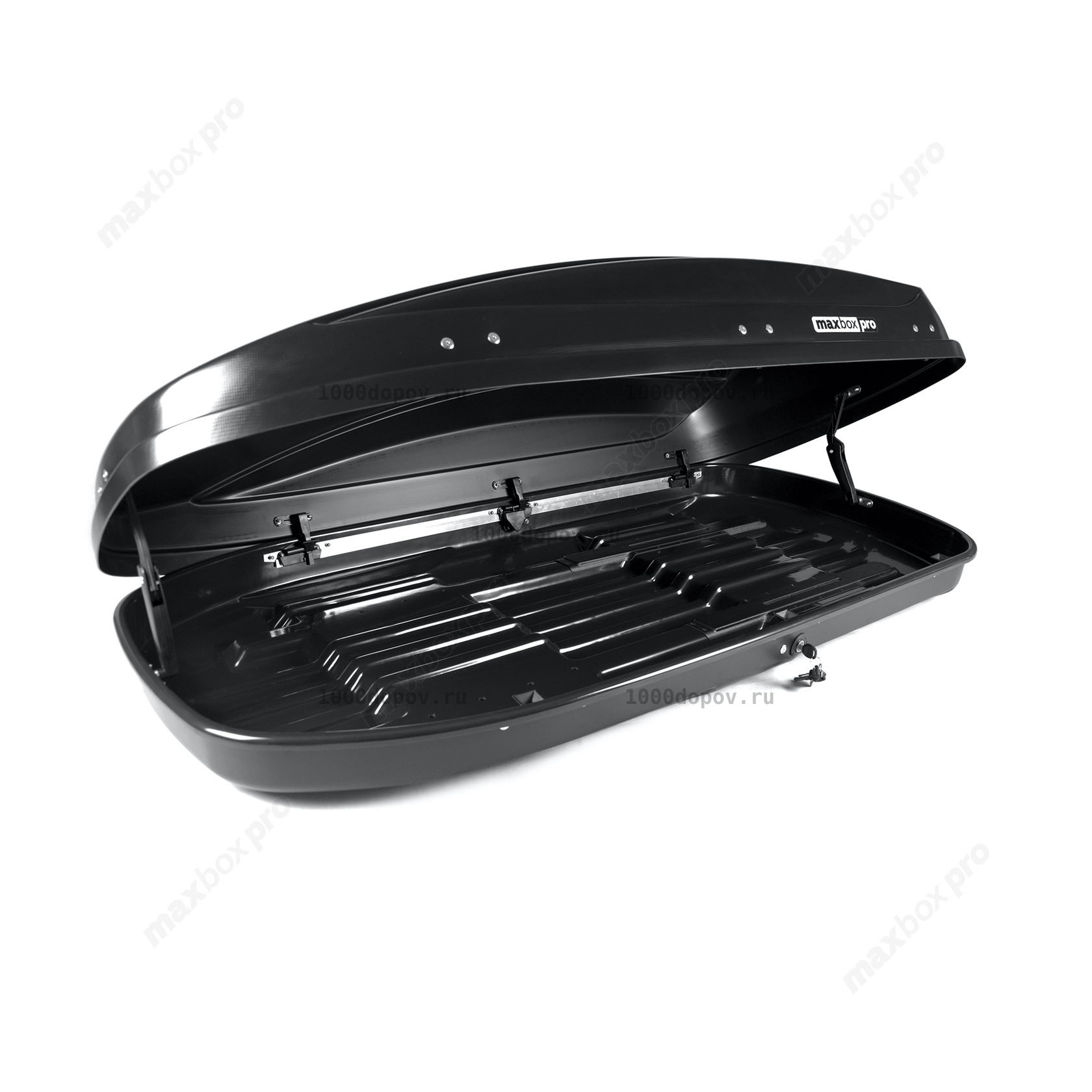 Автобокс MaxBox PRO 460 (средний) карбон черный — рисунок 17