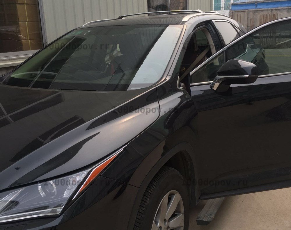 Багажник на рейлинги Lexus RX 350 2015-н.в. штатный — рисунок 2