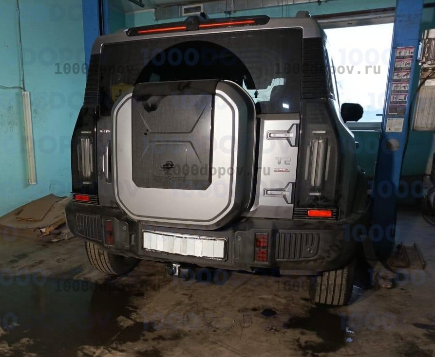 Фаркоп Leader Plus J203-E на Jetour T2 2024 - н.в. (кроме Автотор) — рисунок 2