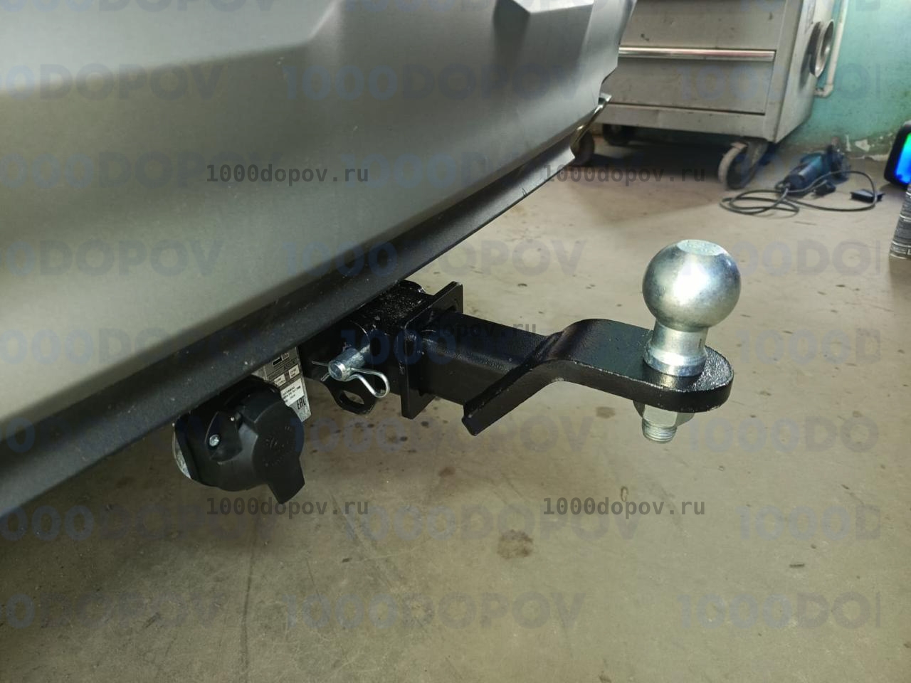 Фаркоп Leader Plus H230-E Hyundai Santa Fe 2018 - 2020 — рисунок 6