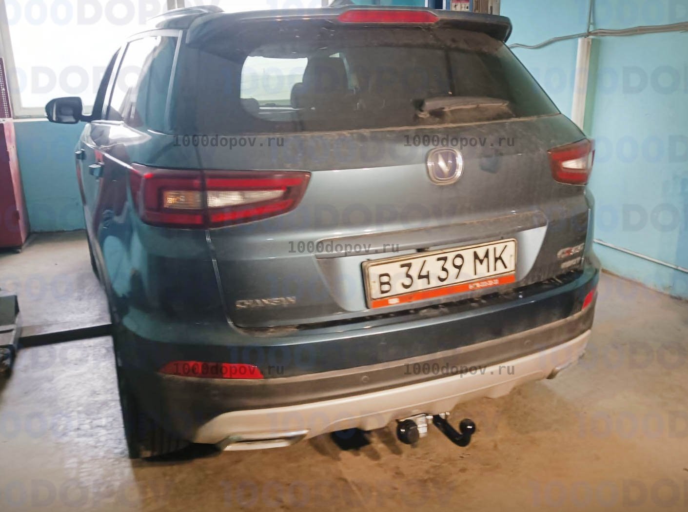 Фаркоп Leader Plus C401-A для Changan CS55 2017-н.в. — рисунок 1