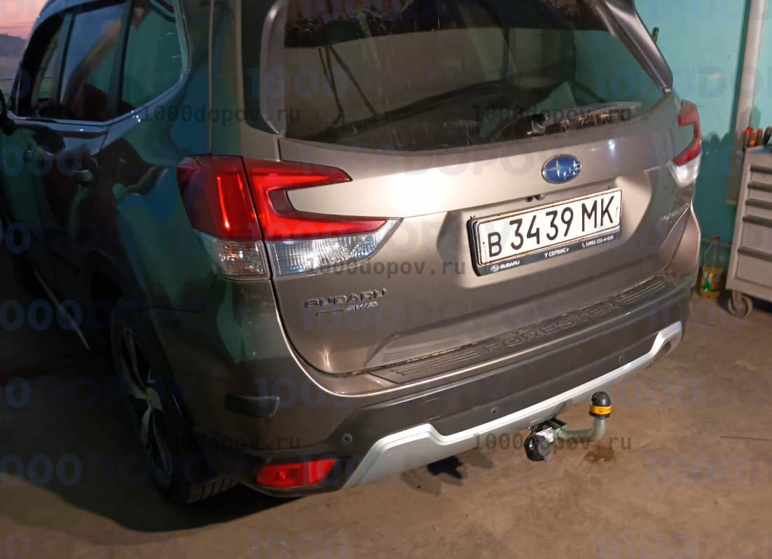 Фаркоп Motodor 92202-A Subaru Forester 2019-н.в. (оцинк. шар) — рисунок 9