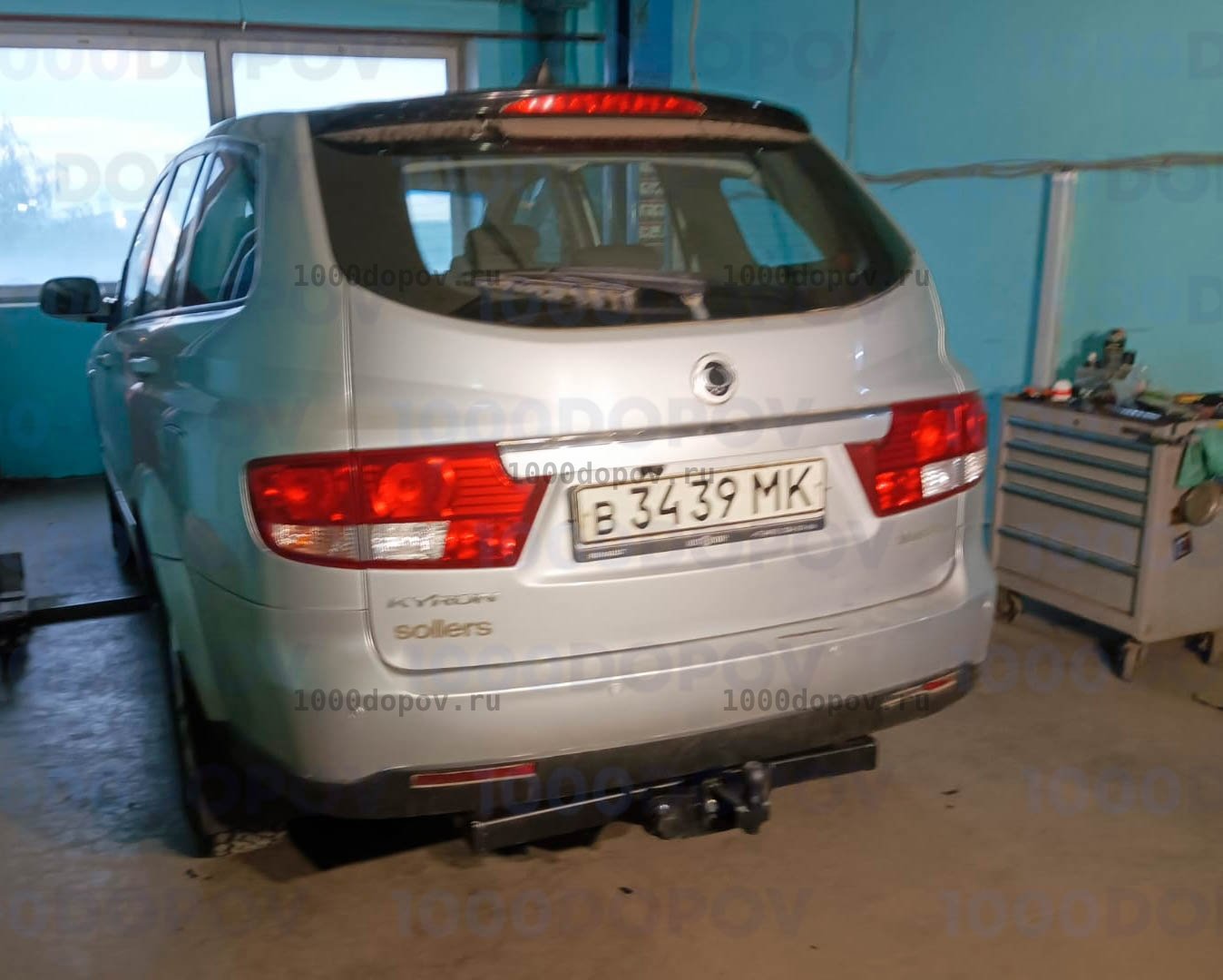 Фаркоп Трейлер 7510.K2 SsangYong Kyron 2 2007- н.в. — рисунок 3