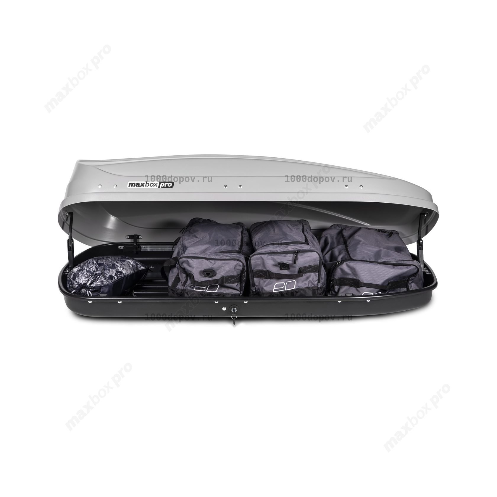 Автобокс MaxBox PRO 460 (средний) серый — рисунок 16