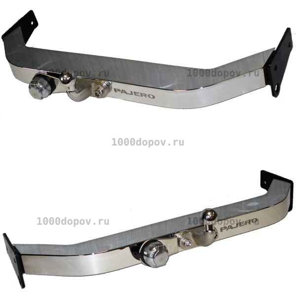 Фаркоп Baltex MP08Е  Mitsubishi Pajero 4 с 2008- н.в. (нерж. накладка) — рисунок 2
