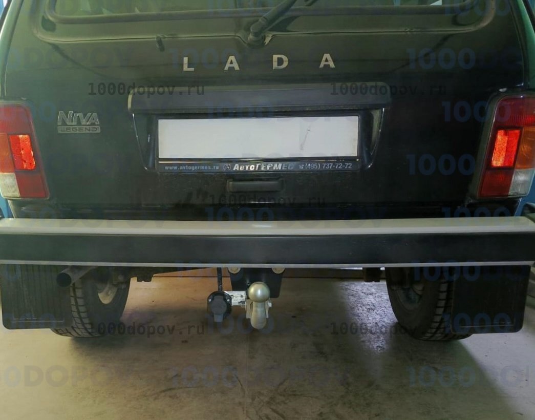 Фаркоп Motodor 92105-A ВАЗ 2121, 2121 Urban 1997-н.в.(оцинк. Шар) — рисунок 5