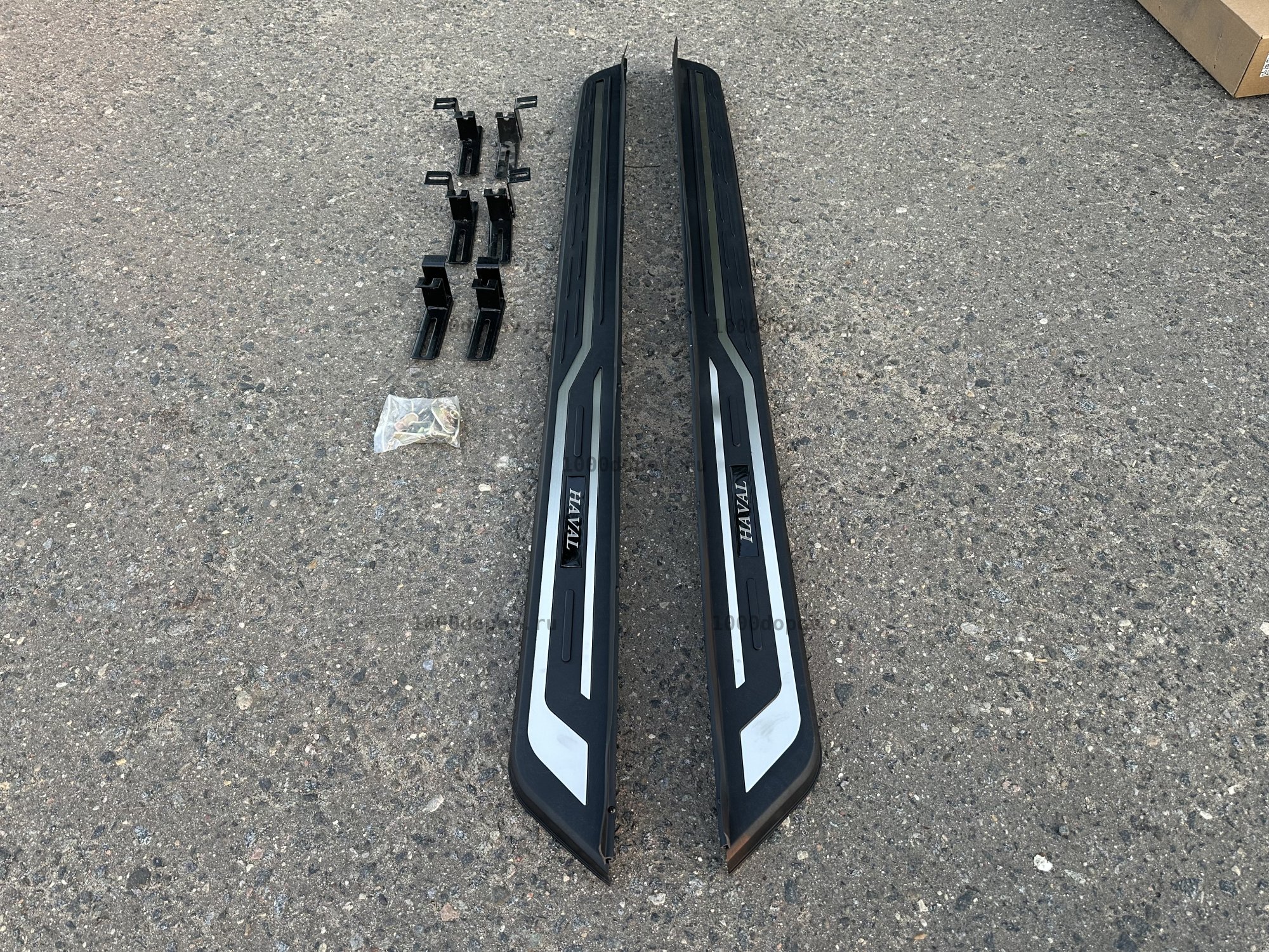 Пороги подножки Haval F7 2019-2024 — рисунок 9