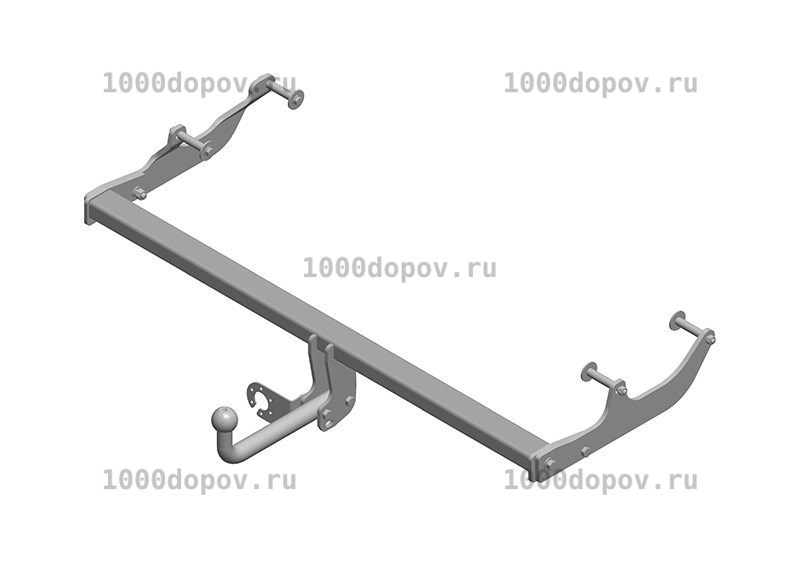 Фаркоп Avtos RN 09 Renault Fluence 11/2009-н.в. — рисунок 7