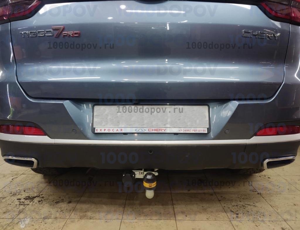 Фаркоп Motodor 99003-A Chery Tiggo 7 Pro 2020-н.в. (оцинк. шар) — рисунок 1