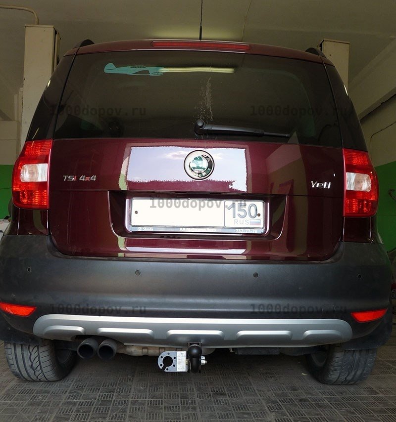 Фаркоп Avtos SK 07 Skoda Yeti 2009-н.в. — рисунок 9