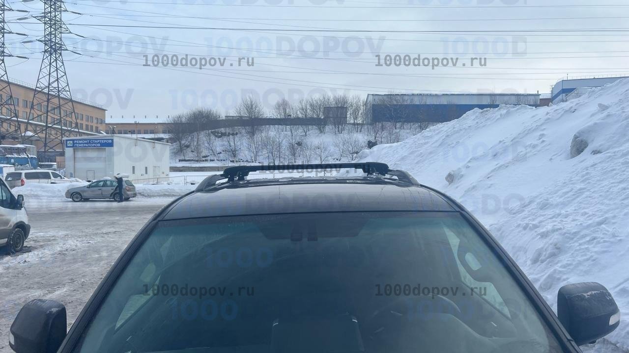 Багажник на рейлинги Toyota Land Cruiser Prado 150 штатный — рисунок 8