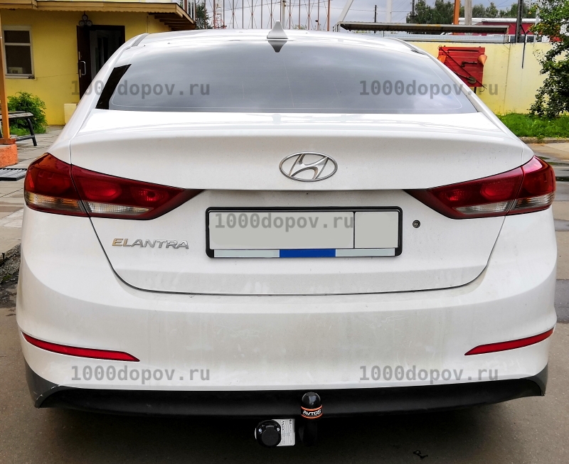 Фаркоп Avtos HY 34 Hyundai Elantra  2016-2019 — рисунок 1