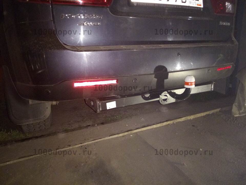 Фаркоп Трейлер 7510 SsangYong Kyron 2 2007-н.в. — рисунок 2