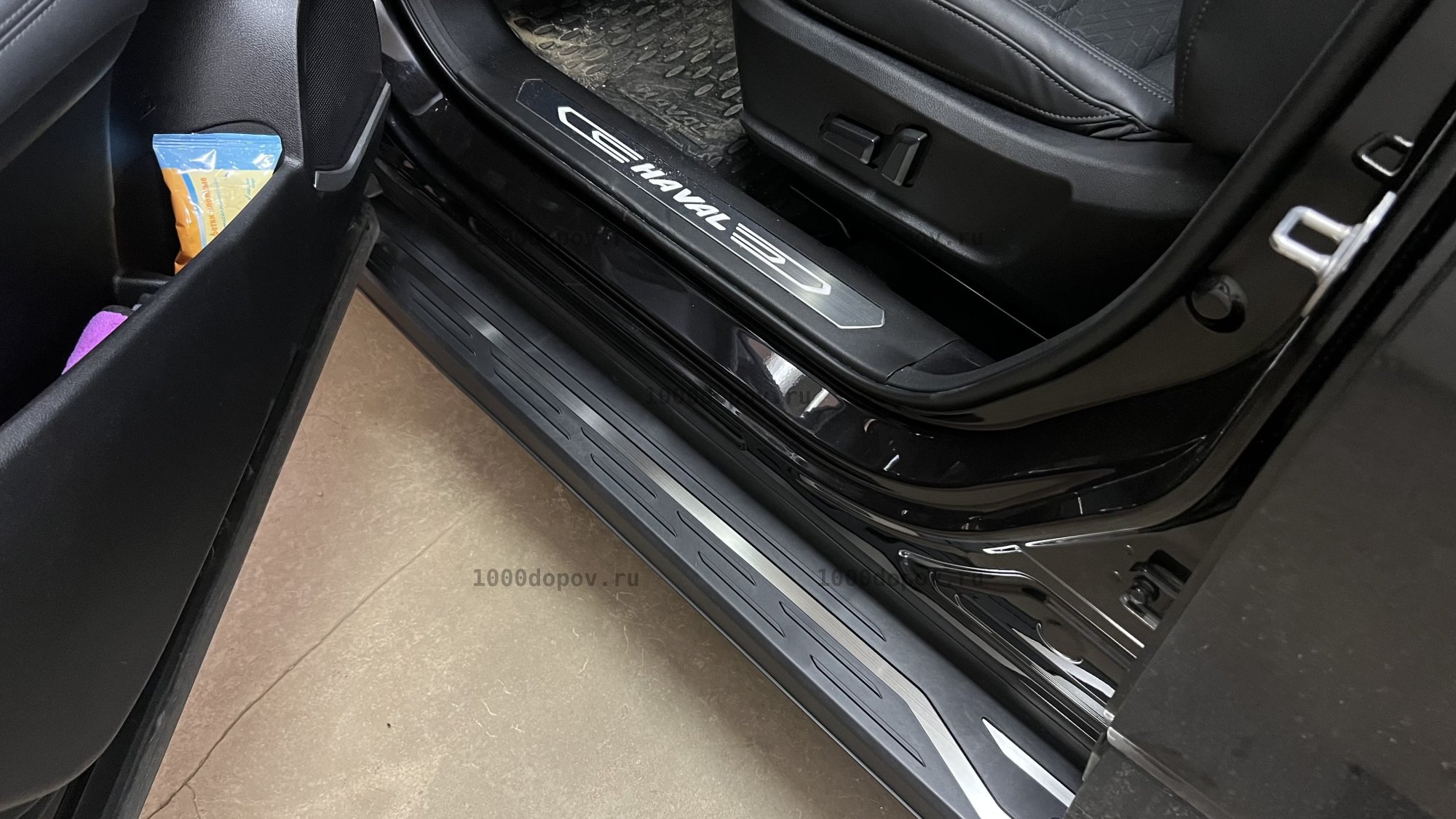Пороги подножки Haval F7 2019-2024 — рисунок 13