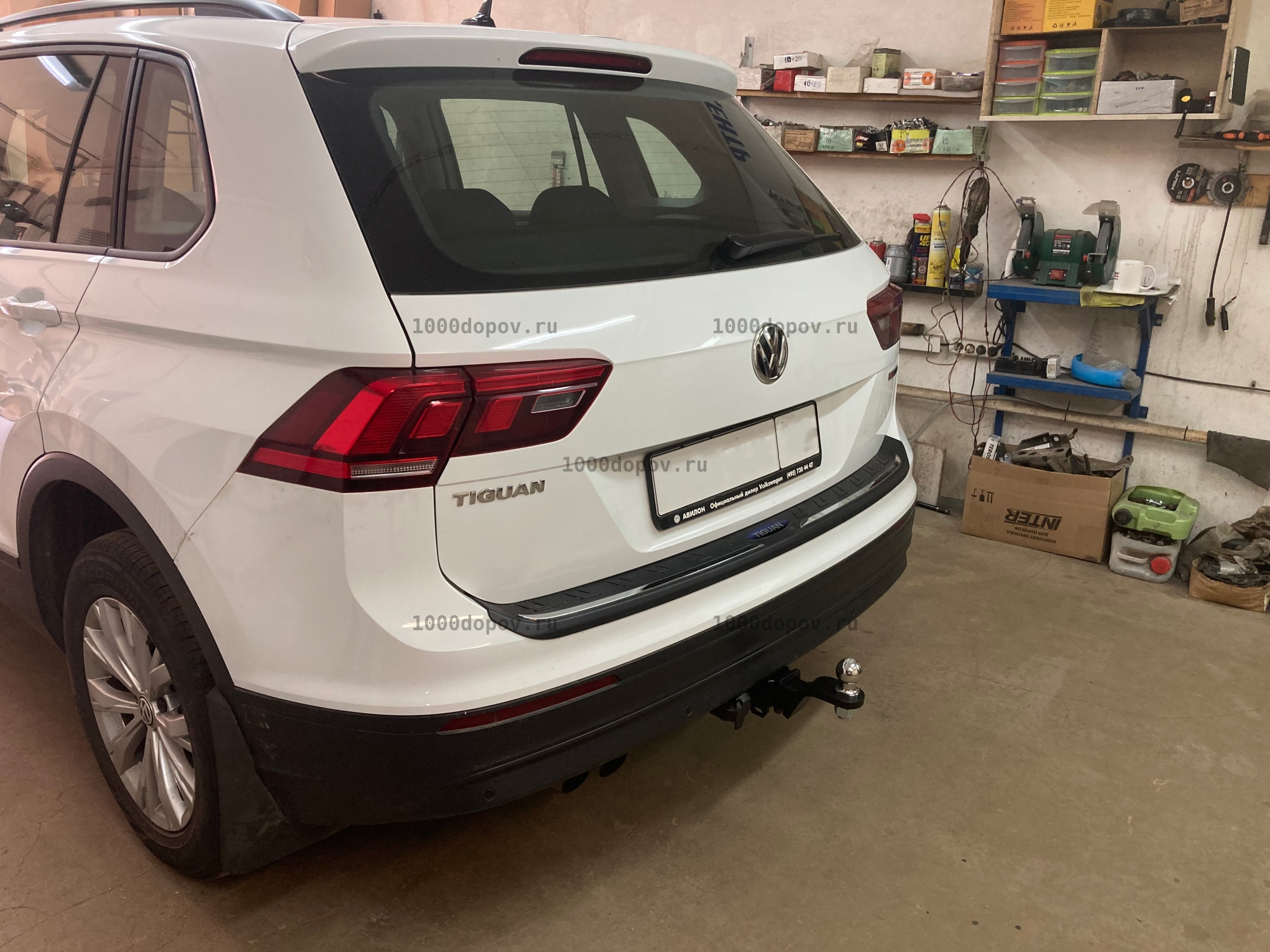 Фаркоп PT GROUP SKQ-17-991122.00 Volkswagen Tiguan 2 2017-н.в. — рисунок 1