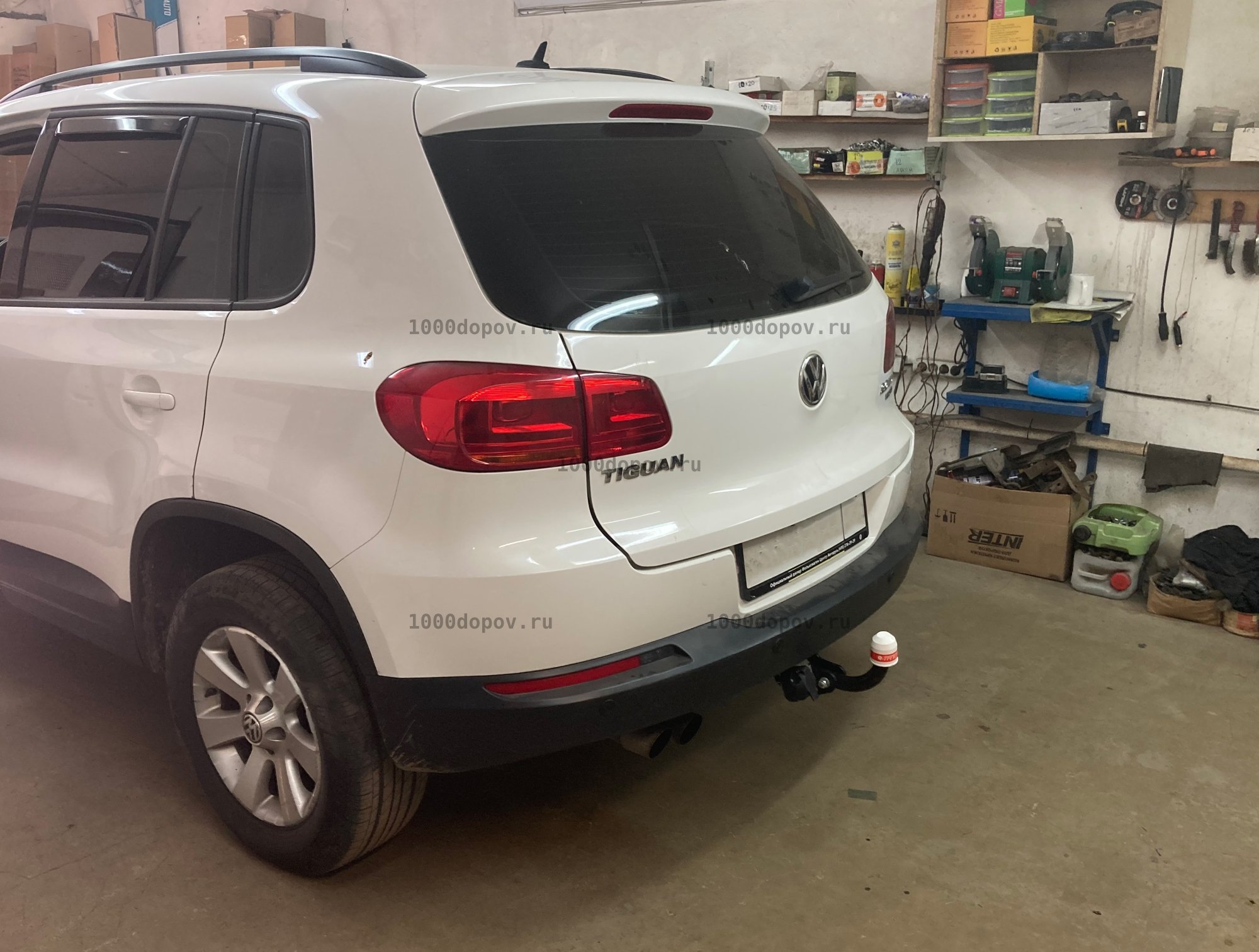 Фаркоп Трейлер 9151 Volkswagen Tiguan (4WD) 2007-2016 — рисунок 2