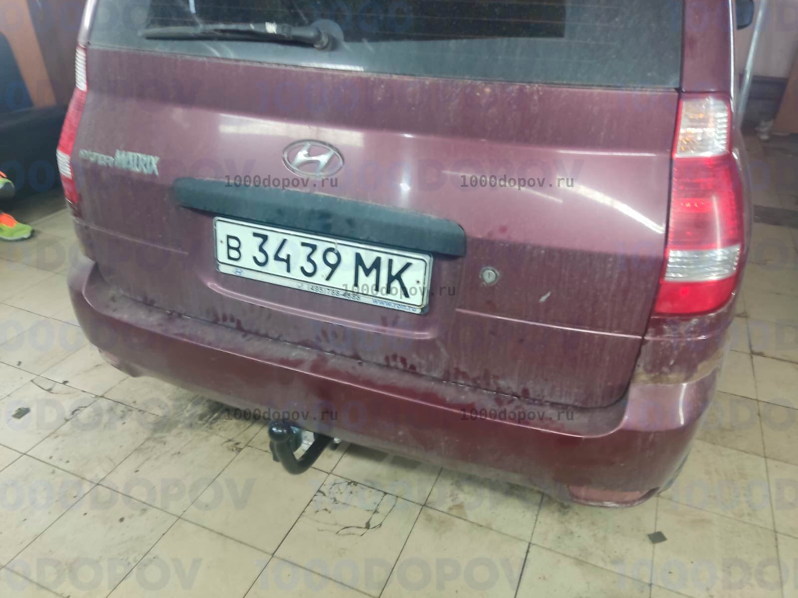 Фаркоп Leader Plus H212-A Hyundai Matrix (FC) 2001-2010 — рисунок 8