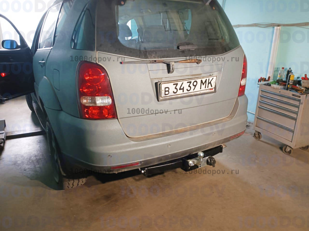 Фаркоп Leader Plus S205-F SsangYong Rexton 1 2003-2007 — рисунок 1