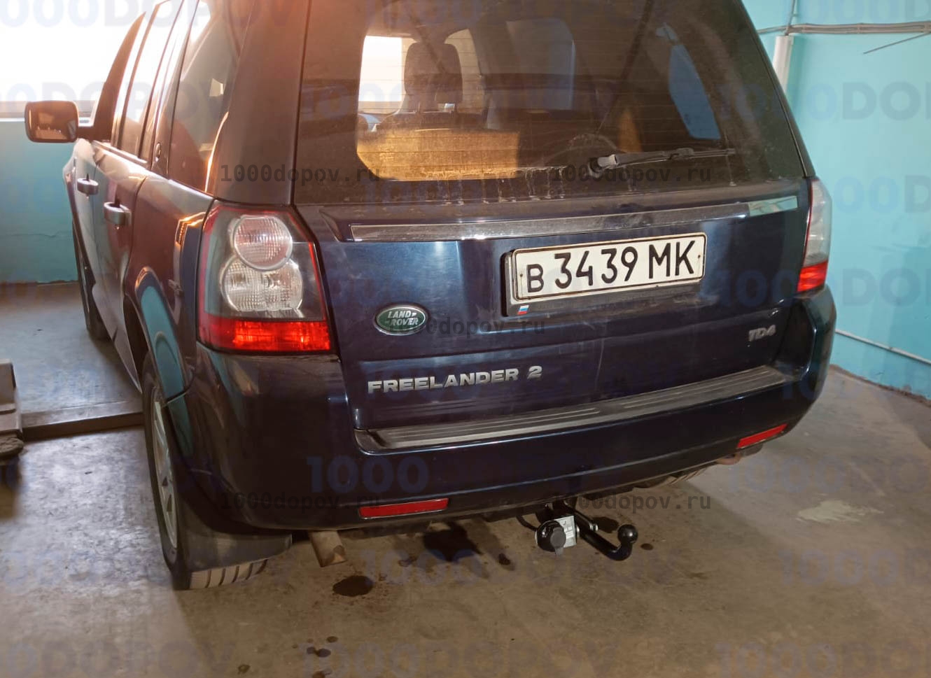 Фаркоп Leader Plus L205-A Land Rover Freelander 2 2006-2015 — рисунок 1